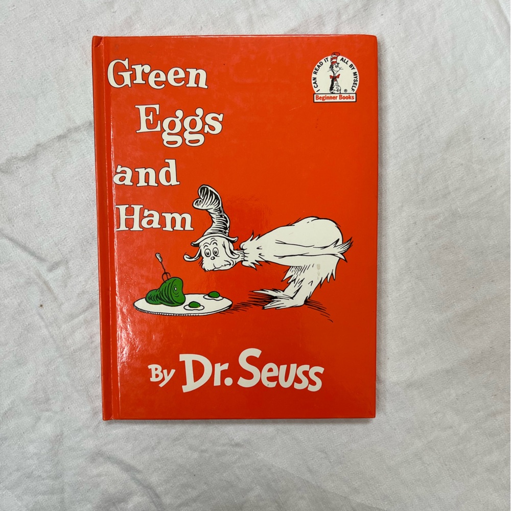Dr Seuss Books 4 Cat In The Hat & Comes Back Green Eggs and Ham Wocket In Pocket - Picture 11 of 16